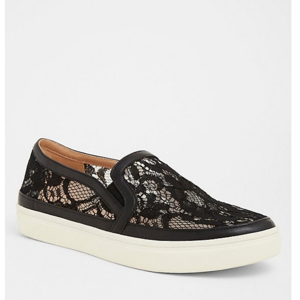 Black Lace Sneaker